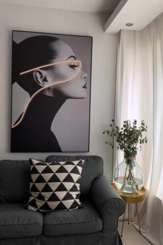 The LED painting photo review