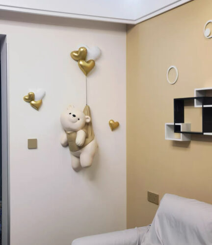 The hanging Teddy photo review