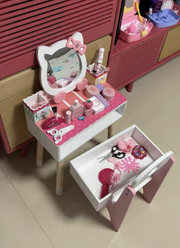 Kids Wooden Dressing Set photo review